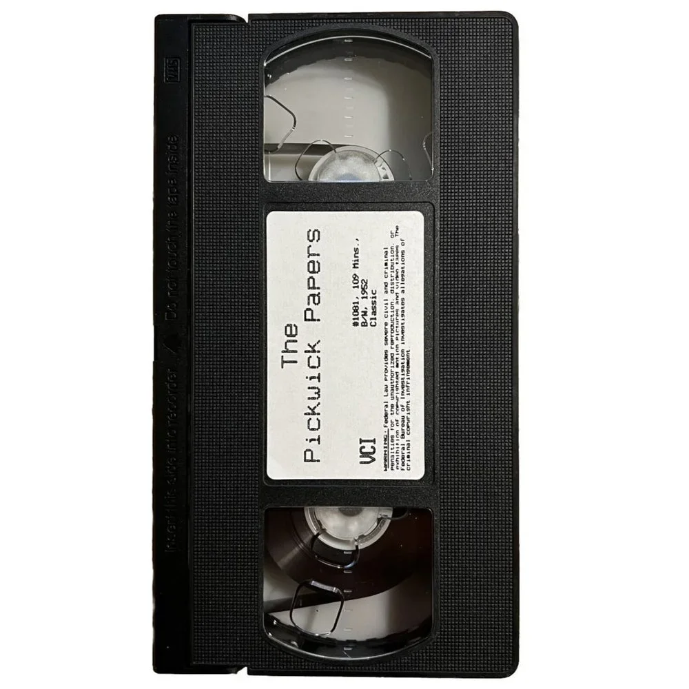Pickwick Papers VHS 1987 Charles Dickens Rare Tape United Home Video